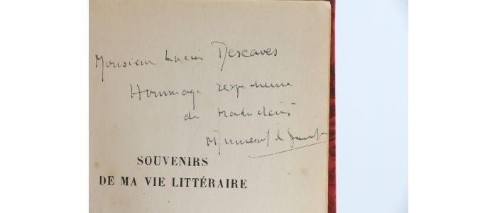 GORKI : Souvenirs de ma vie littéraire - Signiert, Erste Ausgabe - Edition-Originale.com