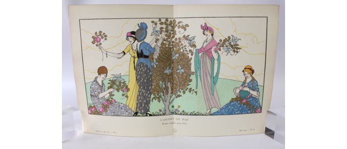 L'Arbre de mai. Robes simples pour l'été (pl.42, La Gazette du Bon ton, 1914 n°5) - Erste Ausgabe - Edition-Originale.com