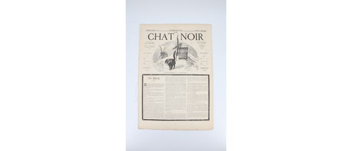 GOUDEAU : Le Chat noir N°15 de la première année du samedi 22 Avril 1882 - Prima edizione - Edition-Originale.com