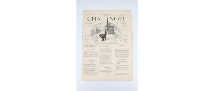 GOUDEAU : Le Chat noir N°20 bis de la première année du samedi 27 Mai 1882 - First edition - Edition-Originale.com
