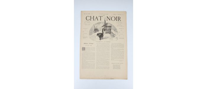 GOUDEAU : Le Chat noir N°86 de la deuxième année du samedi 1er Septembre 1883 - Edition Originale - Edition-Originale.com