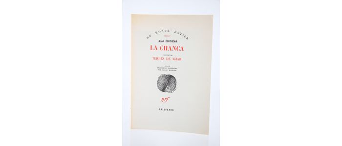GOYTISOLO : La Chanca précédé de Terres de Nijar - First edition - Edition-Originale.com