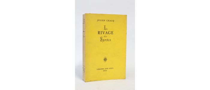 GRACQ : Le rivage des syrtes - Erste Ausgabe - Edition-Originale.com