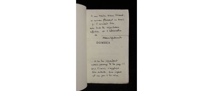 GRANCHER : Dombes - Signiert, Erste Ausgabe - Edition-Originale.com
