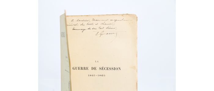 GRASSET : La guerre de sécession 1861-1865 - Signiert, Erste Ausgabe - Edition-Originale.com