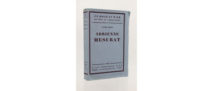 GREEN : Adrienne Mesurat - First edition - Edition-Originale.com