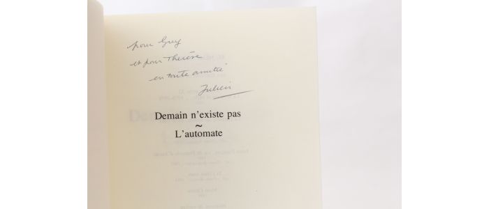 GREEN : Demain n'existe pas. - L'automate - Libro autografato, Prima edizione - Edition-Originale.com