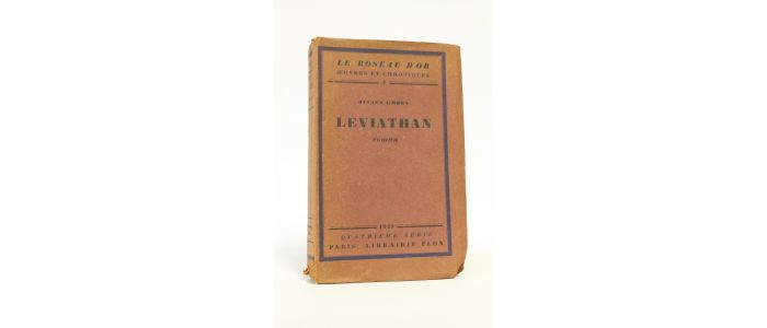 GREEN : Léviathan - Erste Ausgabe - Edition-Originale.com