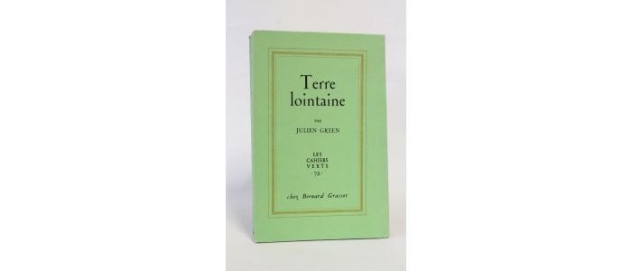 GREEN : Terre lointaine - Erste Ausgabe - Edition-Originale.com