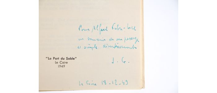 GRENIER : Lexique - Signed book, First edition - Edition-Originale.com
