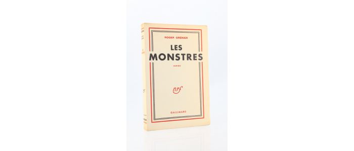 GRENIER : Les monstres - First edition - Edition-Originale.com