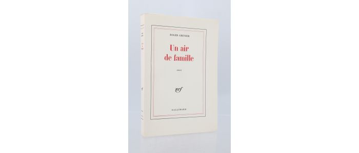 GRENIER : Un air de famille - Erste Ausgabe - Edition-Originale.com