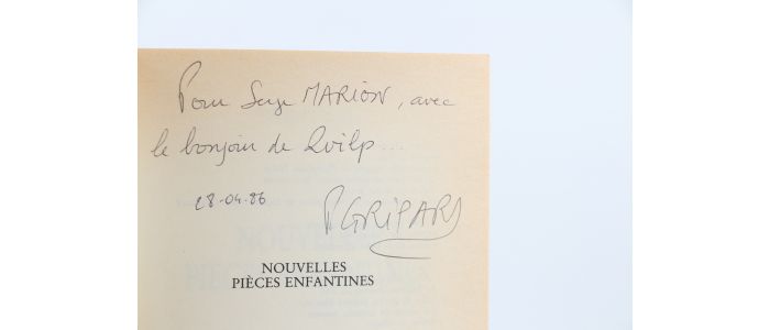 GRIPARI : Nouvelles Pièces enfantines - Libro autografato, Prima edizione - Edition-Originale.com