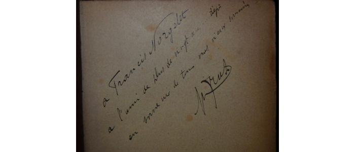 GROS : Le mouvement littéraire socialiste depuis 1830 - Autographe, Edition Originale - Edition-Originale.com