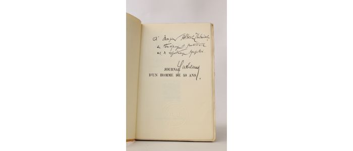 GUEHENNO : Journal d'un homme de 40 ans - Signed book, First edition - Edition-Originale.com