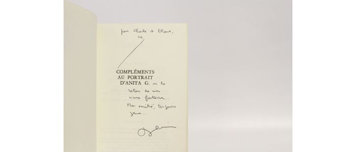 GUERIN : Compléments au portrait d'Anita G. - Autographe, Edition Originale - Edition-Originale.com