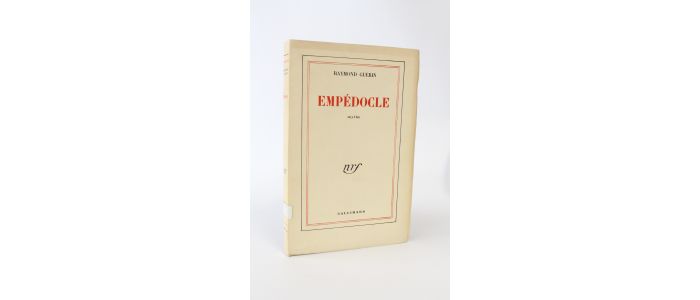 GUERIN : Empédocle - First edition - Edition-Originale.com