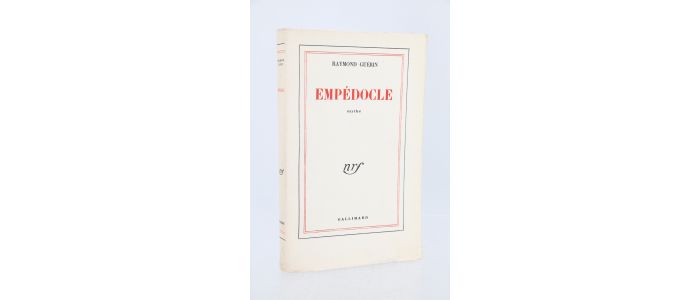 GUERIN : Empédocle - Edition Originale - Edition-Originale.com