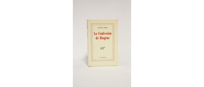 GUERIN : La confession de Diogène - Edition Originale - Edition-Originale.com