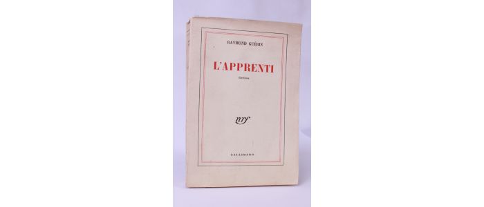 GUERIN : L'apprenti - Prima edizione - Edition-Originale.com