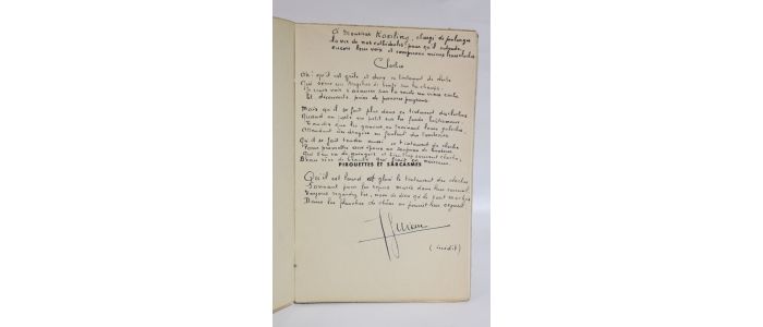 GUIERRE : Pirouettes et sarcasmes suivis de poèmes excentriques - Signed book, First edition - Edition-Originale.com