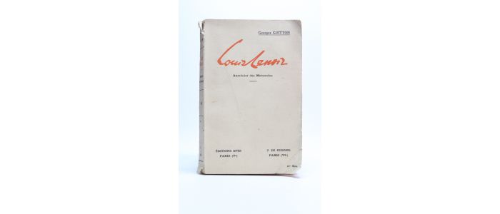 GUITTON : Louis Lenoir, jésuite, aumônier des Marsouins - Libro autografato, Prima edizione - Edition-Originale.com