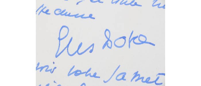 GUS BOFA : Lettre autographe signée adressée à Carlo Rim : 