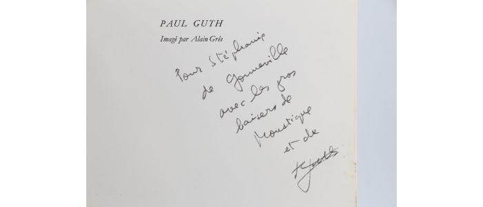 GUTH : Moustique dans la lune - Signed book, First edition - Edition-Originale.com