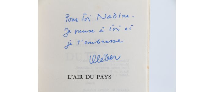 HAEDENS : L'Air du Pays - Signiert, Erste Ausgabe - Edition-Originale.com