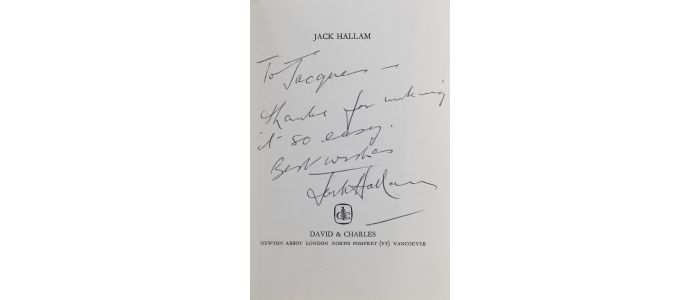 HALLAM : The ghosts' who's who - Signed book, First edition - Edition-Originale.com