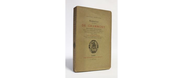 HAMILTON : Mémoires du comte de Grammont. Histoire amoureuse de la cour d'Angleterre sous Charles II - Edition-Originale.com