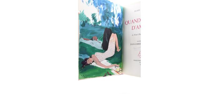 HAREL-DARC : Quand on parle d'amour - Signed book - Edition-Originale.com