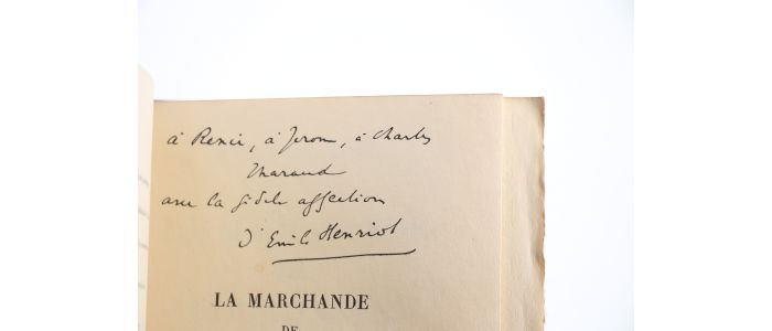 HENRIOT : La Marchande de Couronnes - Libro autografato, Prima edizione - Edition-Originale.com