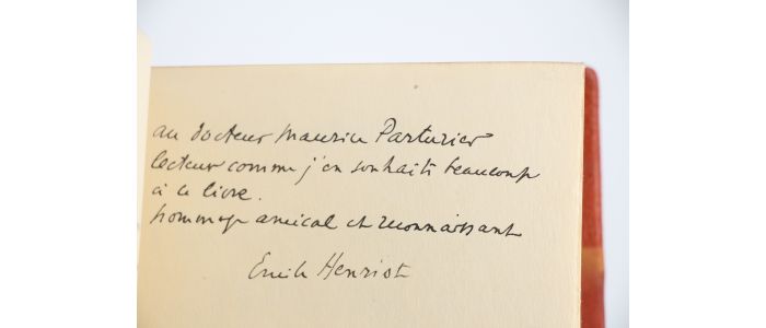 HENRIOT : Les Occasions perdues - Signed book, First edition - Edition-Originale.com