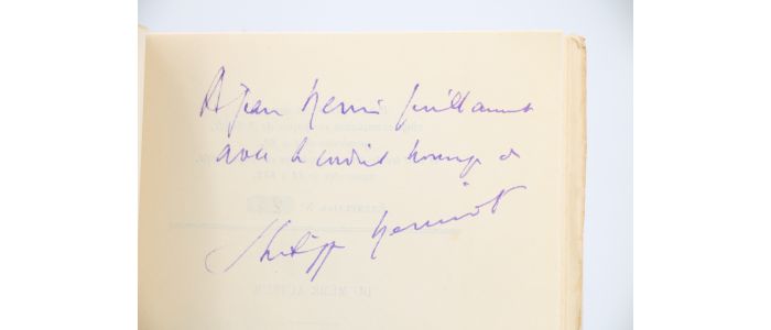 HENRIOT : Mort de la trêve - Signed book, First edition - Edition-Originale.com