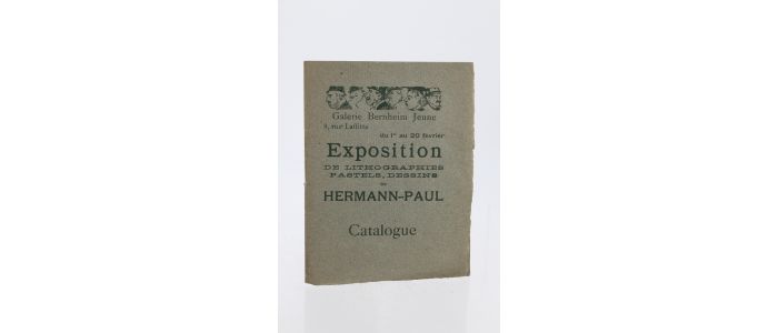 HERMANN PAUL : Catalogue de l'exposition de lithographies, pastels et dessins d'Hermann-Paul à la galerie Bernheim jeune - Erste Ausgabe - Edition-Originale.com
