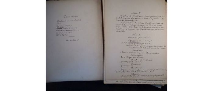 HEROLD : La Reine Peau d'Âne, comédie en trois actes, 1897-1898 - Signiert, Erste Ausgabe - Edition-Originale.com