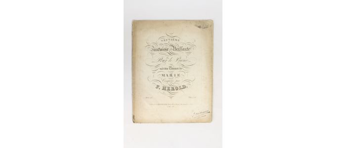 HEROLD : Neuvième fantaisie brillante pour le piano sur des thèmes de l'opéra Marie - Prima edizione - Edition-Originale.com