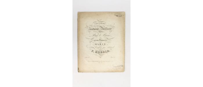 HEROLD : Neuvième fantaisie brillante pour le piano sur des thèmes de l'opéra Marie - Edition Originale - Edition-Originale.com