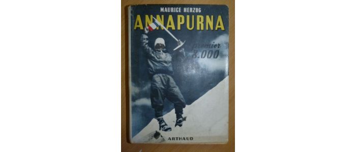 HERZOG : Annapurna premier 8000 - Signed book, First edition - Edition-Originale.com