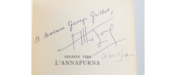 HERZOG : Regards vers l'Annapurna - Autographe, Edition Originale - Edition-Originale.com