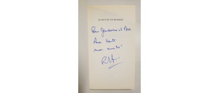 HUE : Il faut qu'on se parle - Autographe, Edition Originale - Edition-Originale.com