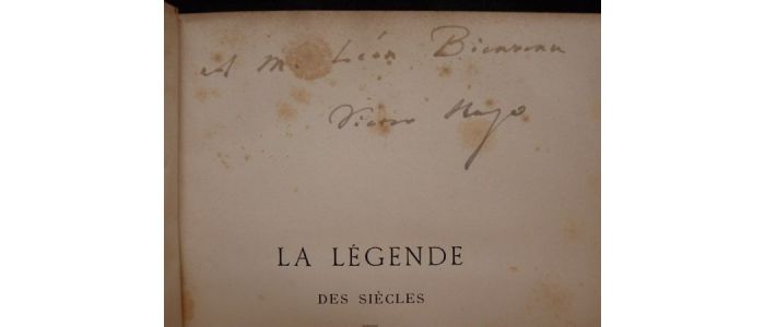 HUGO : La Légende des siècles. Nouvelle série - Autographe, Edition Originale - Edition-Originale.com