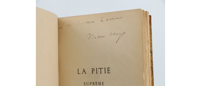 HUGO : La Pitié suprême - Signed book, First edition - Edition-Originale.com