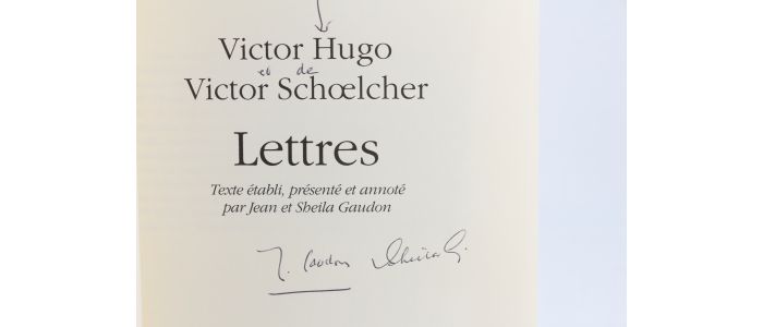 HUGO : Lettres - Libro autografato, Prima edizione - Edition-Originale.com