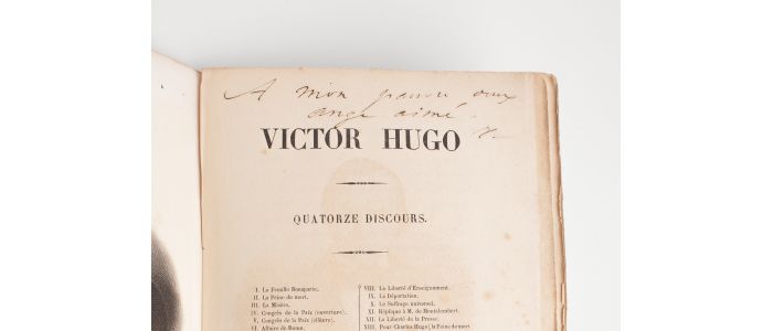 HUGO : Quatorze discours - Autographe, Edition Originale - Edition-Originale.com