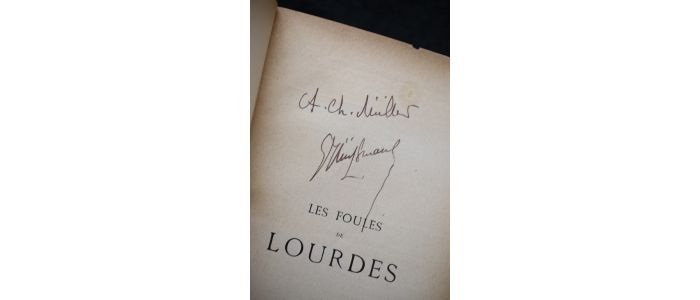 HUYSMANS : Les foules de Lourdes - Libro autografato, Prima edizione - Edition-Originale.com
