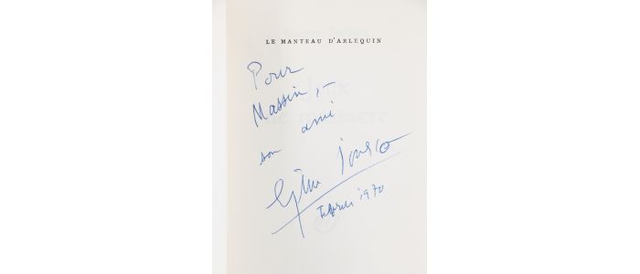 IONESCO : Jeux de Massacre - Libro autografato, Prima edizione - Edition-Originale.com