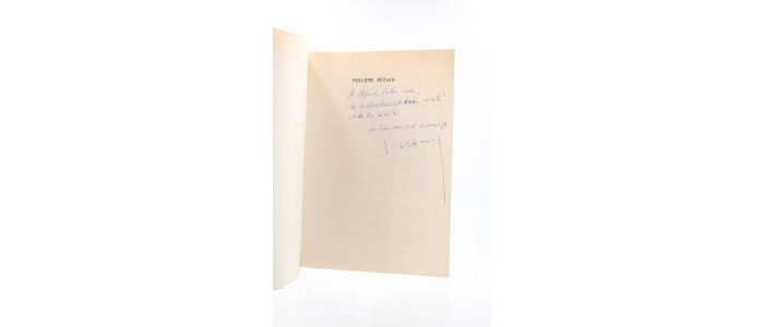 ISORNI : Philippe Pétain - Signed book, First edition - Edition-Originale.com