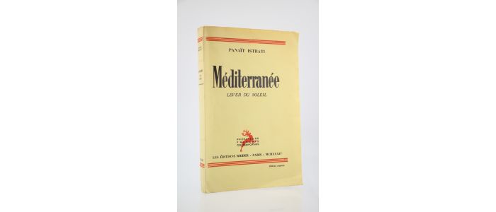ISTRATI : Méditerranée. Lever du Soleil - Erste Ausgabe - Edition-Originale.com